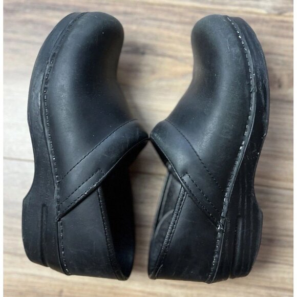 Dansko Professional Clogs Matte Black Size 39 Workplace Medical Comfort Women’s - Picture 5 of 9